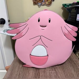 🔥 Loungefly Pokémon Chansey Cosplay Mini Backpack